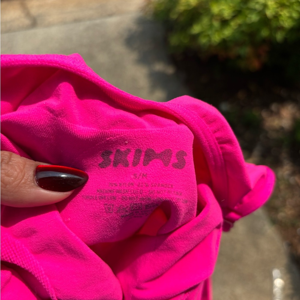 SKIMS Bright Pink Apparel